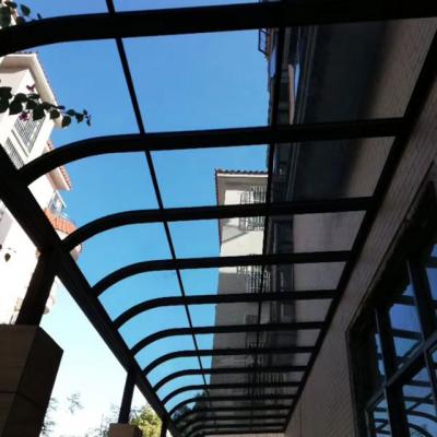 Polycarbonate aluminum canopy